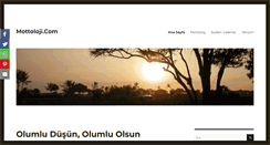 Desktop Screenshot of mottoloji.com